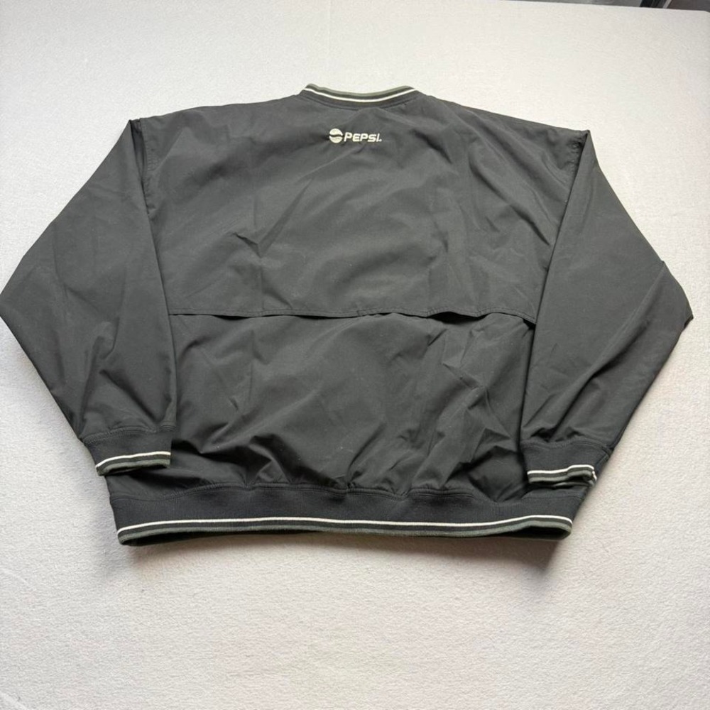 Vintage Pepsi Windbreaker Jacket Black Lightweight Promo Style XL